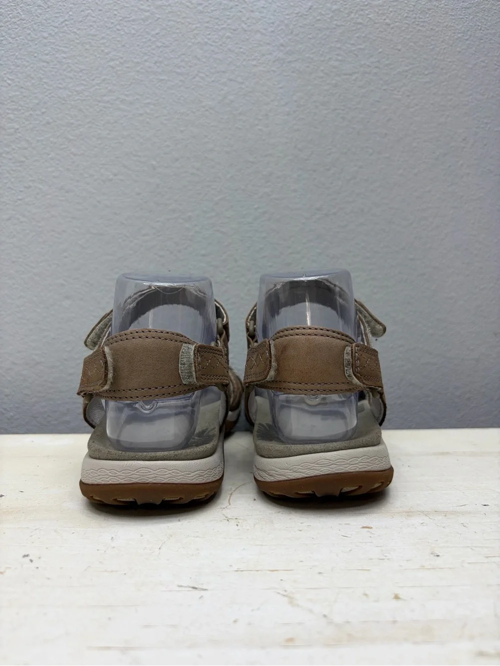 Merrell Brown Leather Violetta Q Form Walking Sandals Size 6